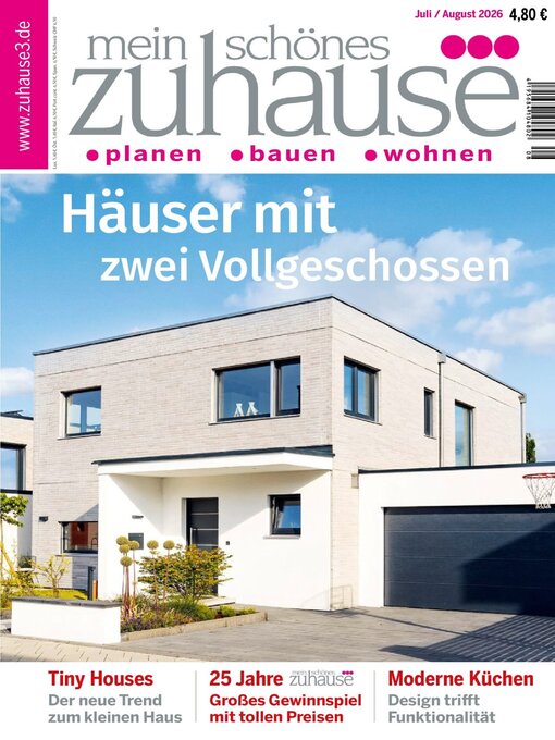 Cover image for mein schönes zuhause°°° (das dicke deutsche hausbuch, smarte öko-häuser)